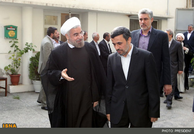 روحانی یک‌سوم احمدی‌نژاد برای ریاست جمهوری وقت...