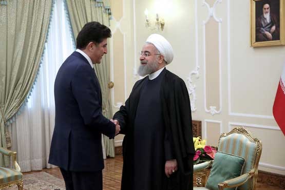 دیدار نخست وزیر اقلیم کردستان با رئیس جمهور + عکس
