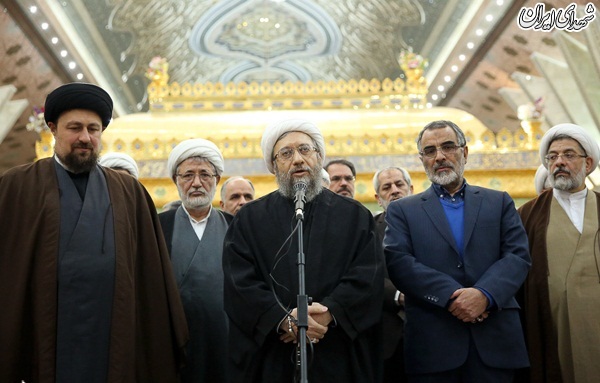عکس/ تجدید میثاق مسئولان عالی قضایی با آرمان های بنیانگذار انقلاب اسلامی