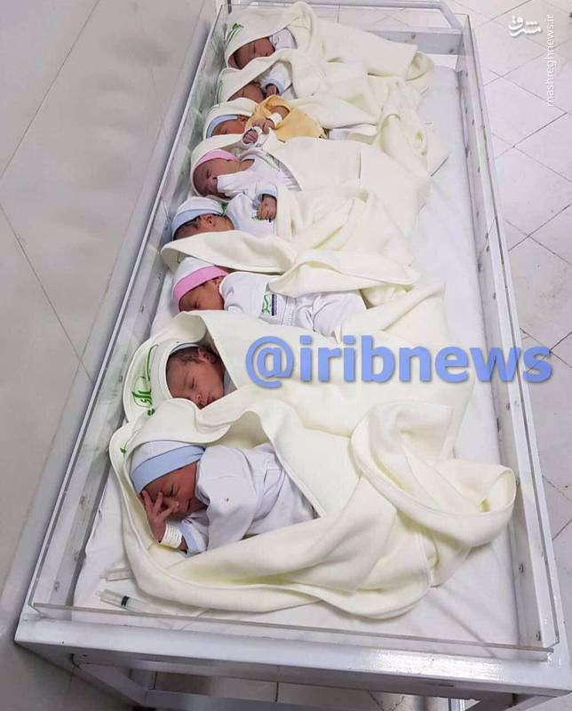 تولد هشت قلوها در بیمارستان نوزادان یزد! + عکس