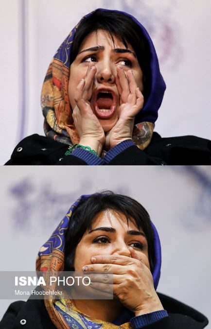حرکت عجیب بازیگر زن در جشنواره فجر امسال! + عکس