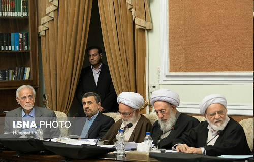 احمدی‌نژاد در جلسه مجمع تشخیص مصلحت + عکس