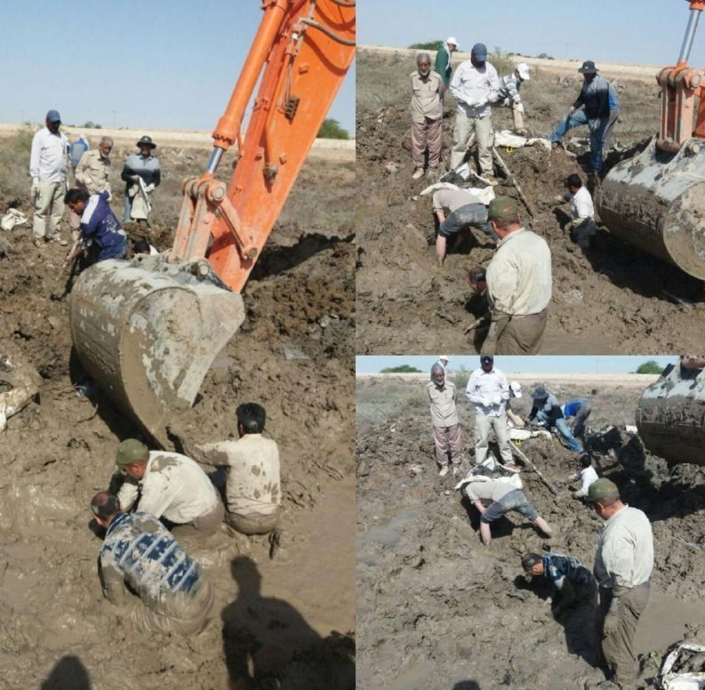 ورود پیکر ۱۱۸ شهید دفاع مقدس به کشور/۶۸ شهید در باتلاق بوارین مدفون شده بودند