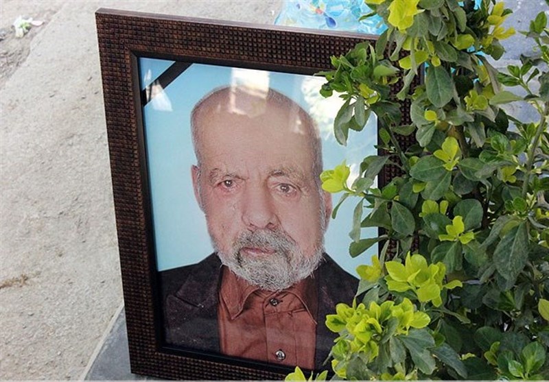 خاکسپاری شهید حمزه عامری در گلزار شهدای تهران