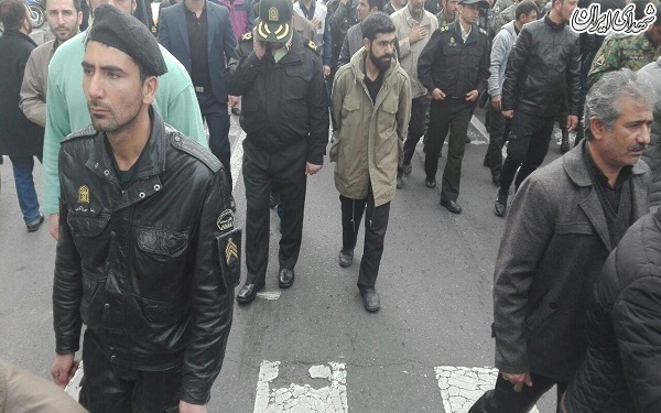عکس/ مراسم تشییع شهید مدافع امنیت
