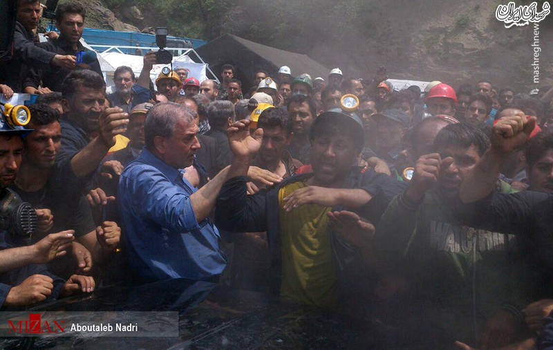 اعتراض شدید معدنچیان یورت به رئیس جمهور