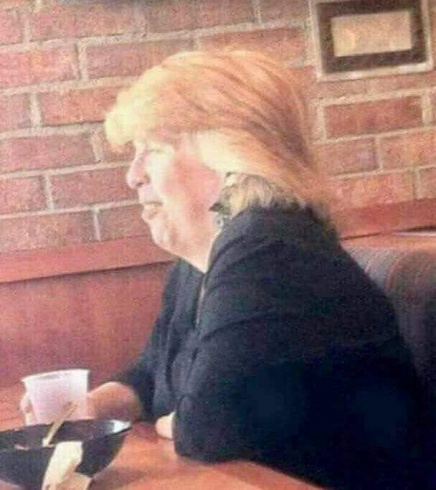 شبیه‌ترین شخص به ترامپ، این زن است! +عکس