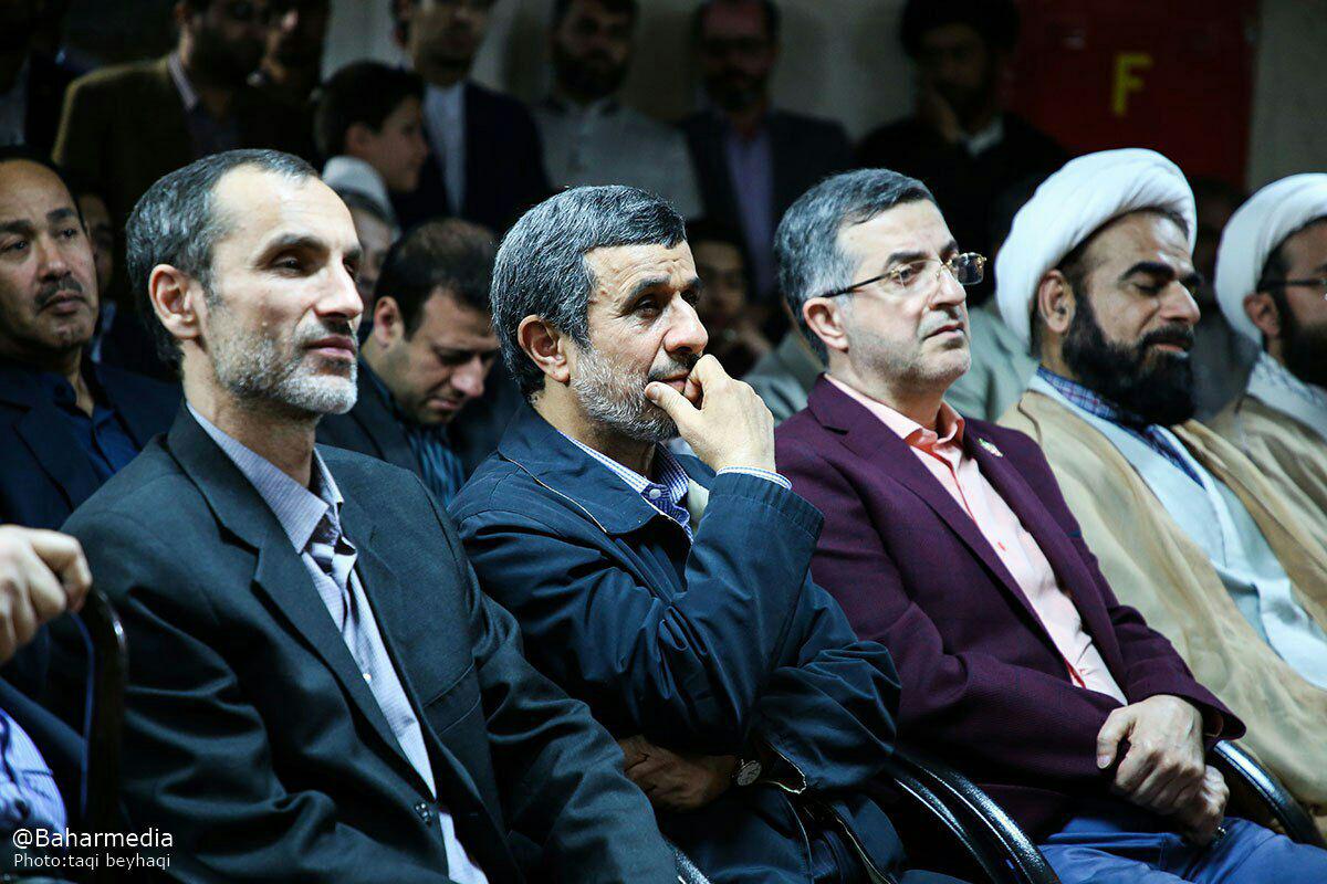 جشن میلاد با حضور احمدی نژاد و مشایی+عکس