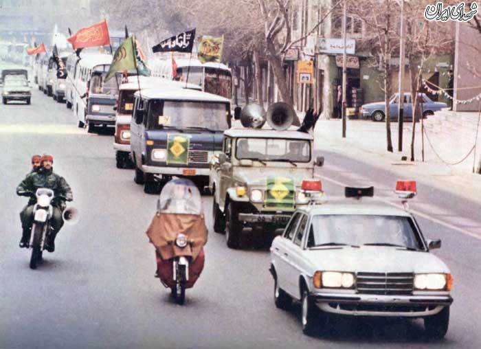 خودروهای کمیته انقلاب اسلامی در دهه 60 +عکس