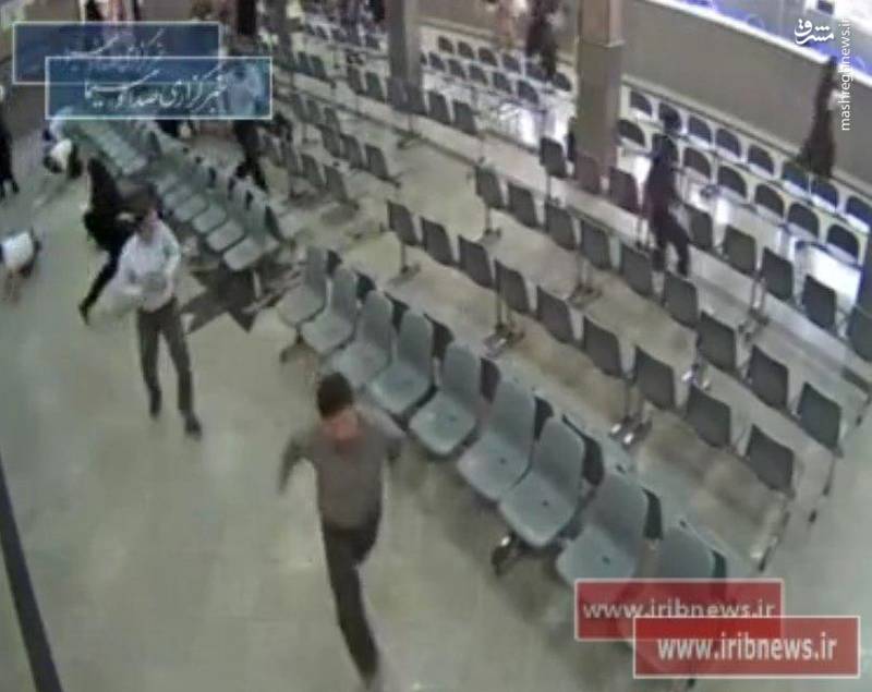 لحظه ورود تروریست‌های داعش به مجلس+عکس