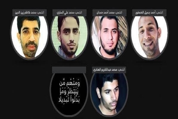 اعضای خانواده شهدای بحرینی احضار شدند