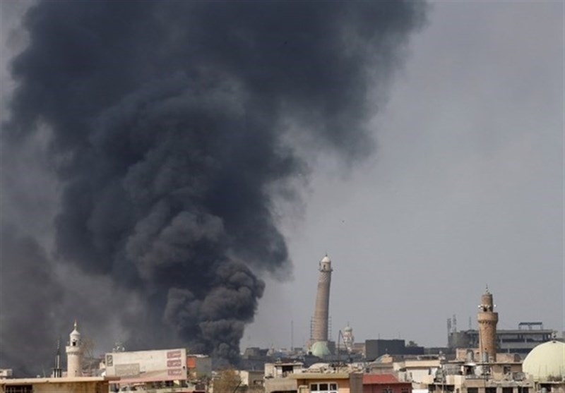 داعش محل اعلام خلافت بغدادی، را منفجر کرد