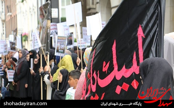 عکس/تظاهرات به سیاست‌های آل‌سعود در لندن