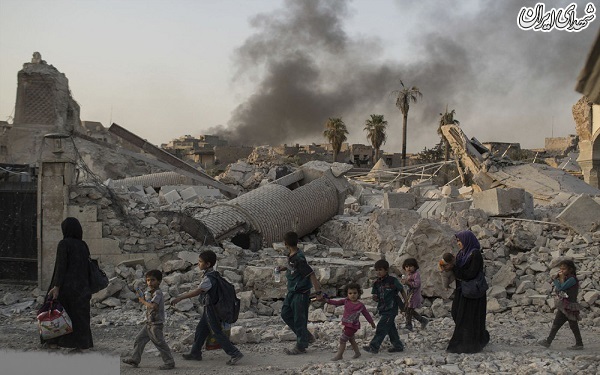 عکس/نجات هزاران غیر نظامی از دست داعش