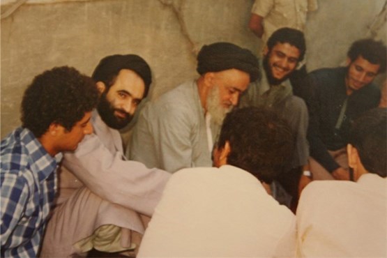 شهیدی که با رهبر انقلاب در تبعید بود+عکس