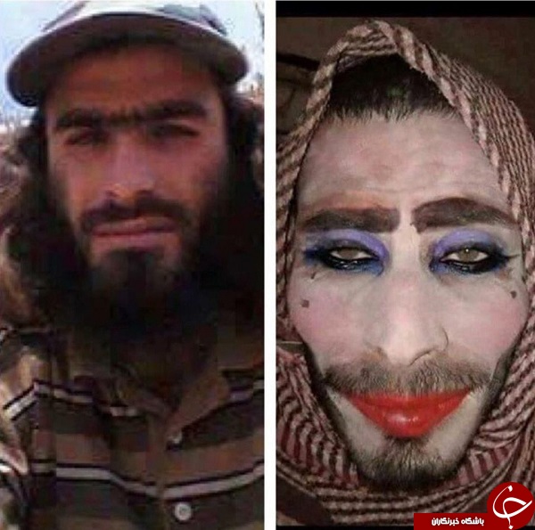 فرار داعشی‌ها با لباس و آرایش زنانه از موصل+عکس