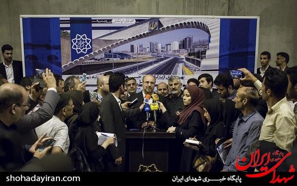 عکس/افتتاح بزرگراه شهید همدانی و تونل غزه
