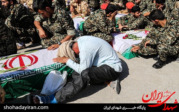 عکس/ورود پیکر ۴۸ شهید تازه تفحص شده دفاع مقدس از شلمچه