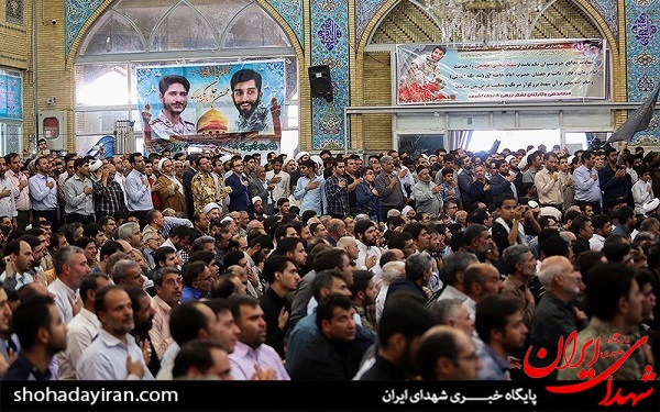 عکس/مراسم یادبود شهید حججی در نجف آباد اصفهان
