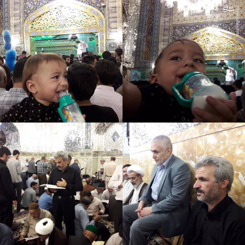 منصور ارضی در مراسم گرامیداشت شهید حججی/عکس