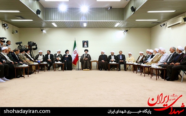 عکس/ دیدار رهبر با رئیس و اعضا مجمع تشخیص مصلحت