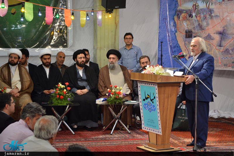 حجت الاسلام سید علی خمینی در جشن روز مباهله+عکس