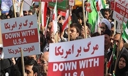 تظاهرات مردم ایران در محکومیت اظهارات سخیف ترامپ