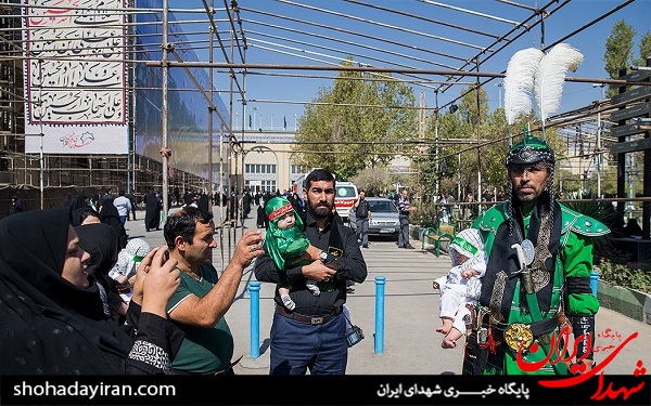 عکس/ مراسم شیرخوارگان حسینی در مصلای تهران