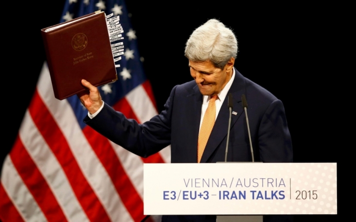 جان کری:ایران قبل از تخفیف تحریم ها، ذخایر اورانیوم خود را نابود کرد