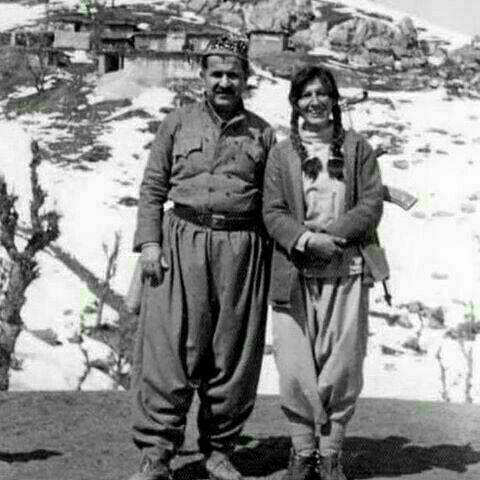عکس خاطره انگیز از مام جلال طالبانی و همسرش