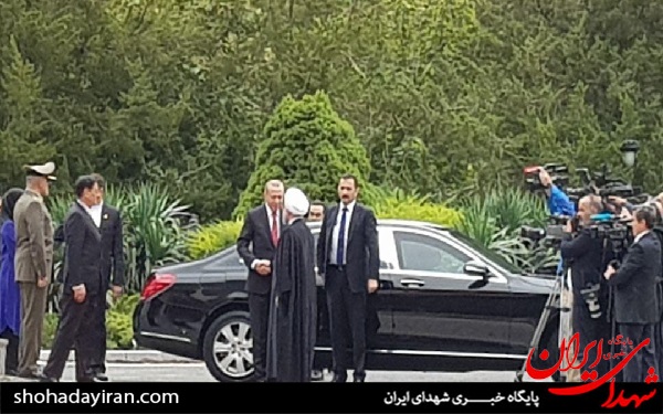 عکس/ استقبال رسمی روحانی از رئیس جمهور ترکیه