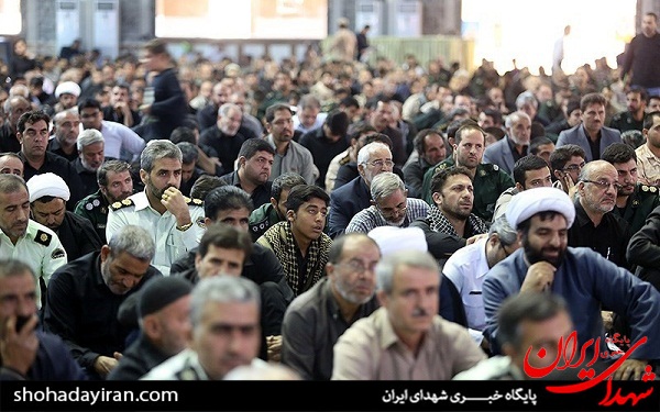 عکس/ مراسم هفتمین روز خاکسپاری شهید حججی در اصفهان