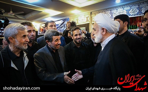 عکس/ مراسم ختم مرحوم داوود احمدی‌نژاد