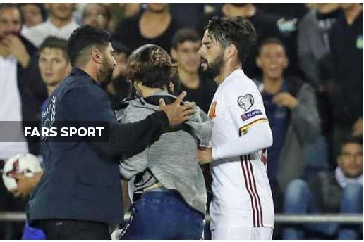 حمله صهیونیست چاقوکش به ستاره رئال مادرید! + عکس