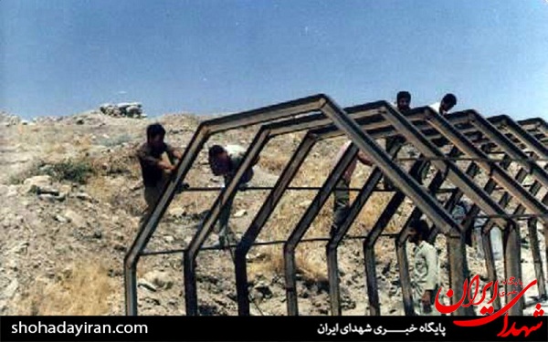 عکس/ مجاهدت‌های سنگرسازان بی سنگر در جبهه