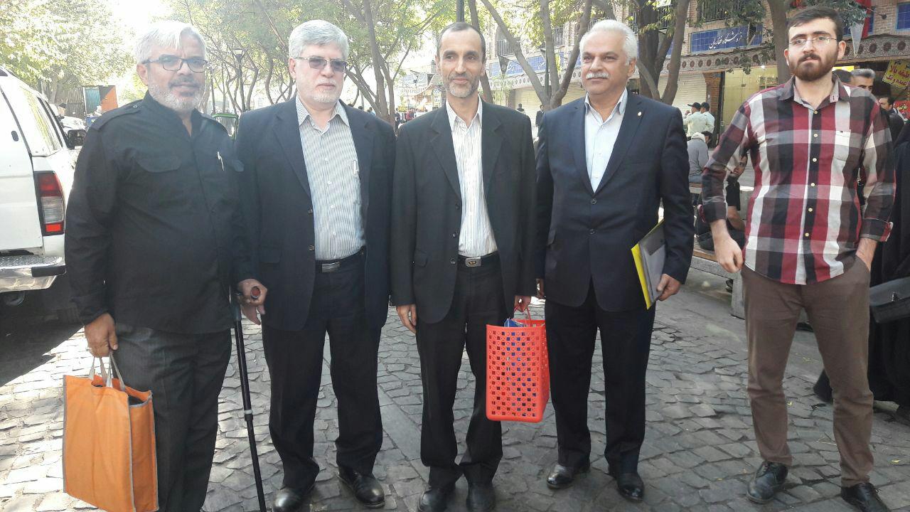 حمید بقایی امروز با زنبیل قرمز به دادگاه رفت + تصاویر