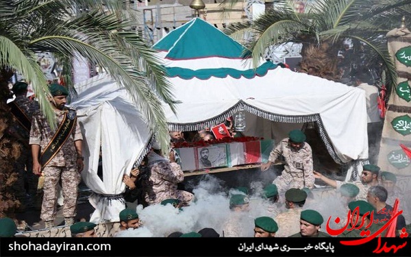 عکس/ مراسم تشییع پیکر شهید حججی در میدان امام حسین (ع)