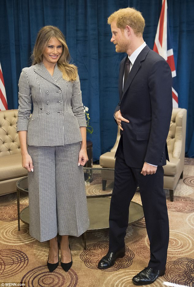 عکس های جنجالی همسر ترامپ با شاهزاده انگلیسی