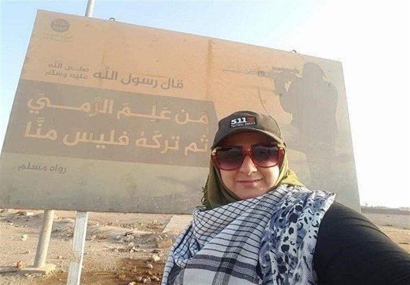 شهادت اولین خبرنگار زن حشد الشعبی در عراق +عکس