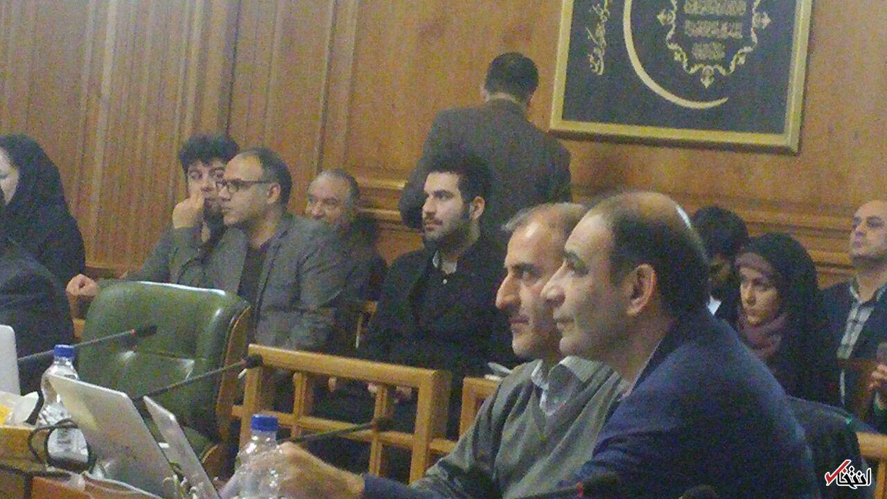 حضور وزیر راه احمدی‌نژاد در جلسه شورای شهر + عکس