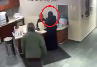 حمله مردی ناشناس به یک دختر محجبه در بیمارستان!