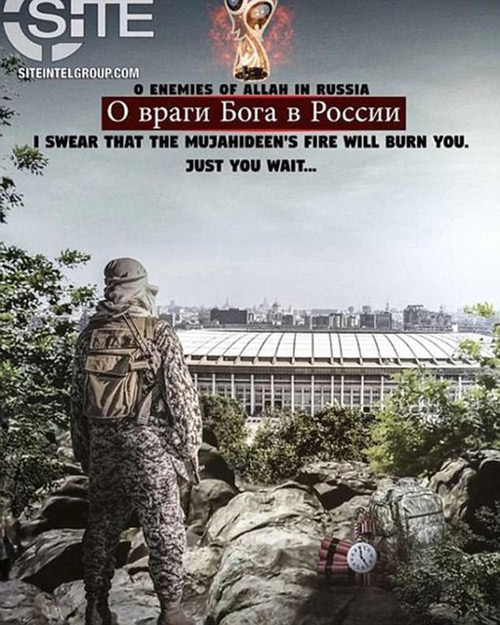 تهدید جام جهانی و پوتین توسط تروریست ها + عکس