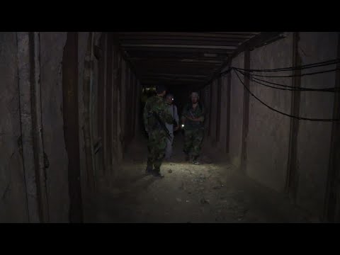 راز تونل های مجهز زیرزمینی تروریست ها + عکس