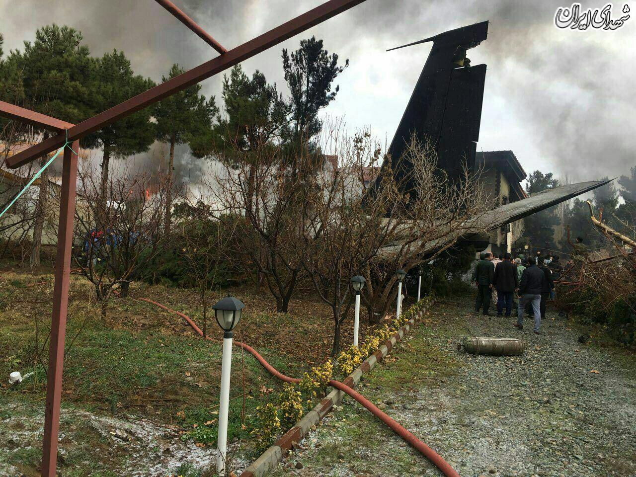 سقوط هواپیمای ارتش در صفادشت کرج