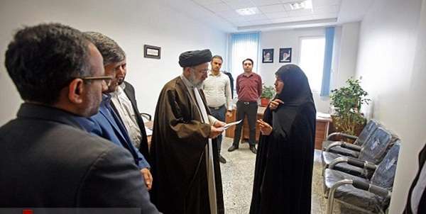 بازدیدرئیس قوه قضائیه از دادسرای ناحیه ۱۰ تهران