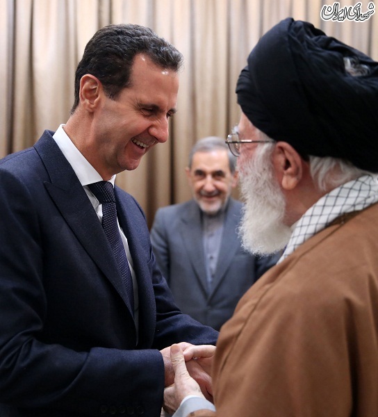 عکس/دیدار بشار اسد با امام خامنه ای