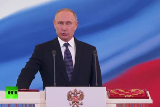رئیس جمهور جدید روسیه سوگند یاد کرد + عکس