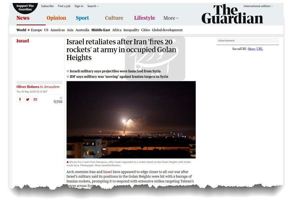 ایران به اسرائیل حمله موشکی کرده است؟ + عکس