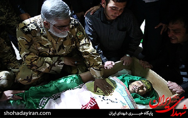 شهید مدافع حرم که درجه اش را زمین گذاشت! +عکس