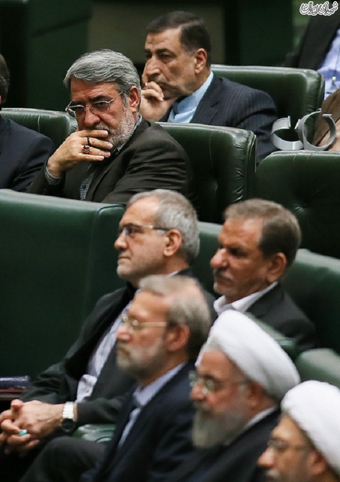 عکس/ نشست قوای سه‌گانه در مجلس